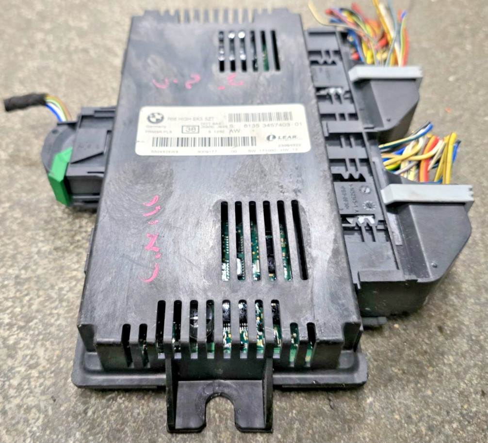 13-14 MINI COOPER PACEMAN BCM FOOTWELL MODULE LIGHT CONTROL PL3 61353457403 OEM