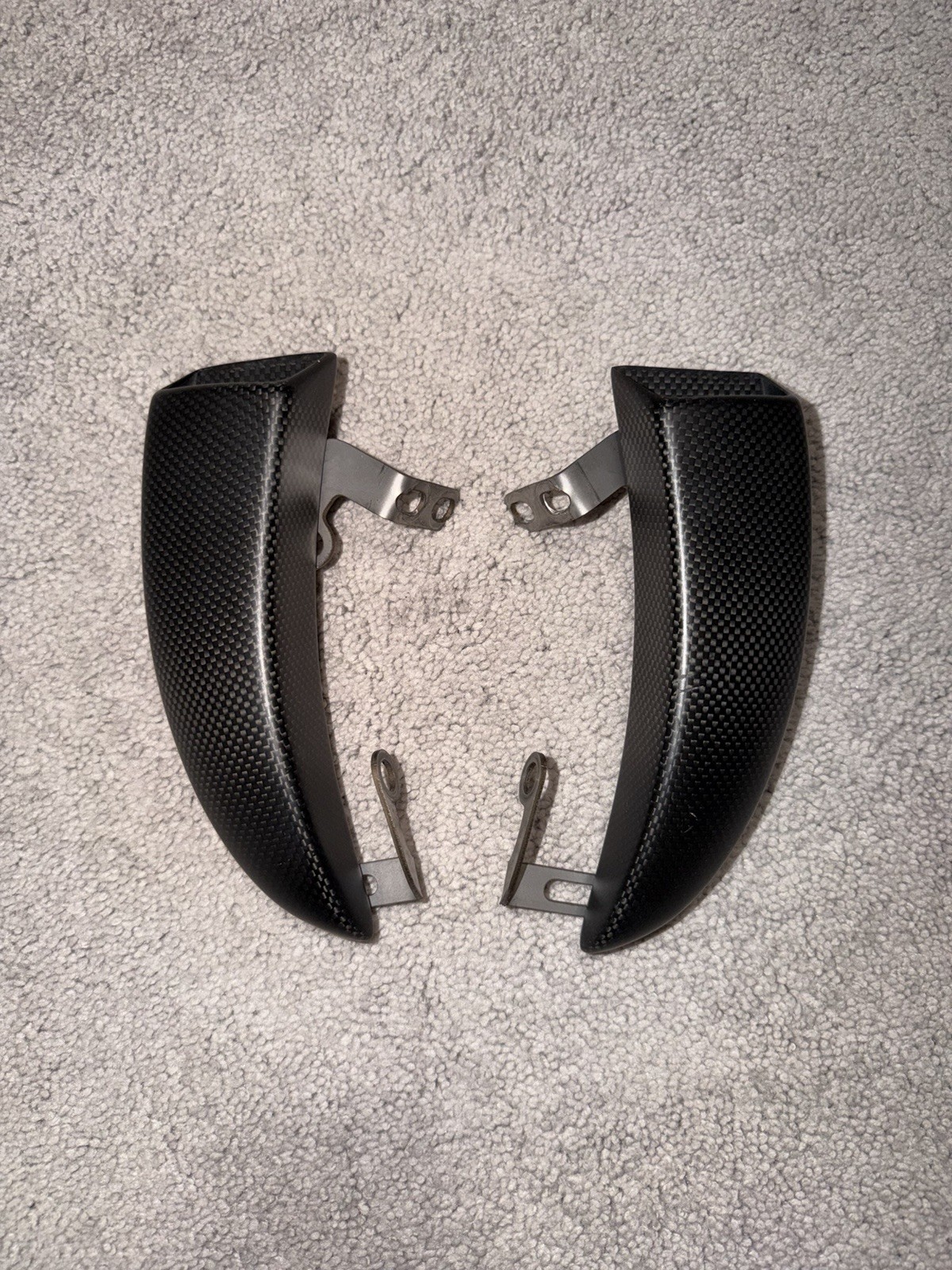 RPM Carbon Fiber GP Style Brake Disk Cooler Air Duct FOR ALL BIKES RPM Carbon Fiber GP Style Brake Disk Cooler Air Duct FOR ALL BIKES