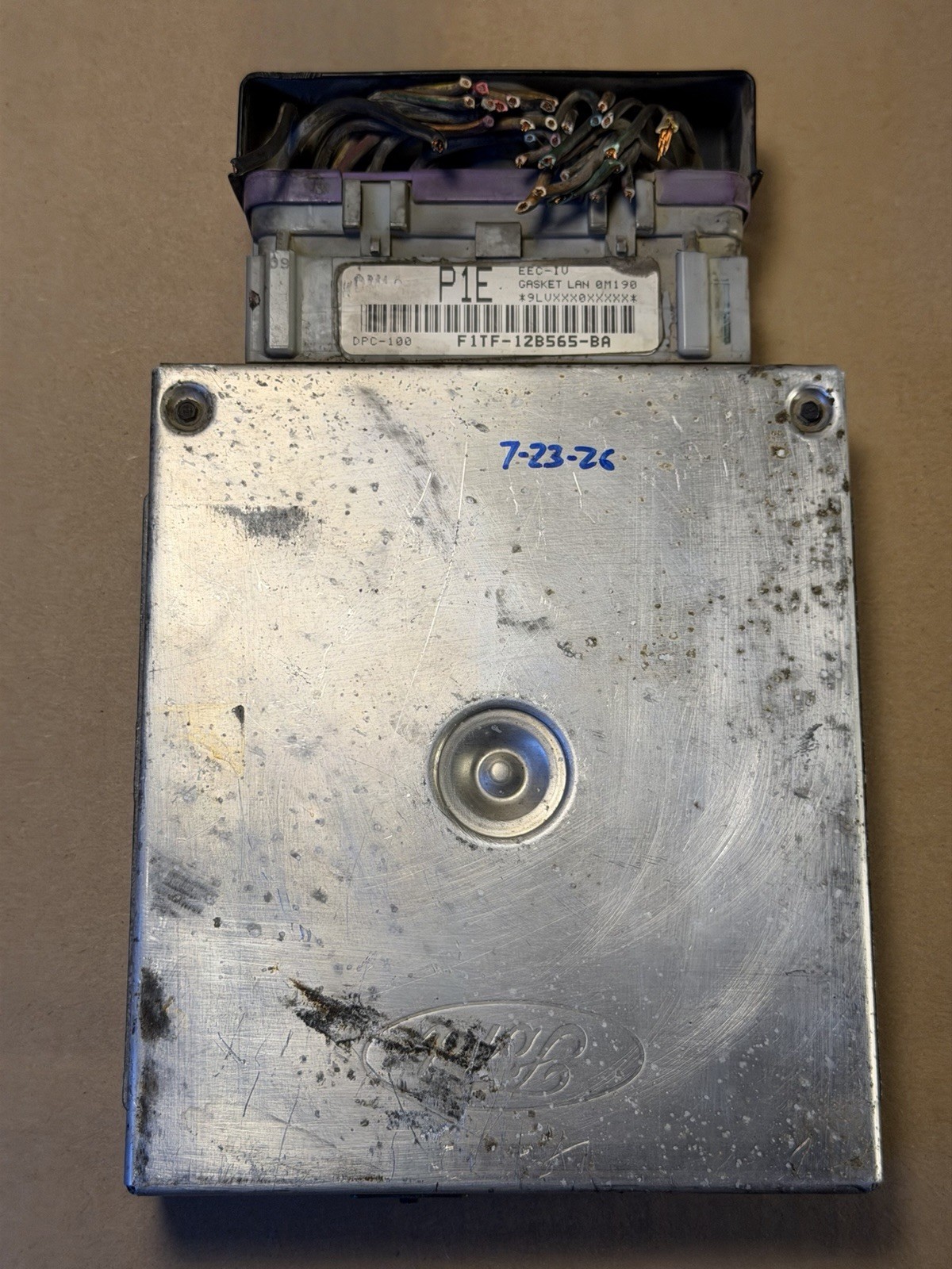 91 92 Ford F350 7.3L Diesel Engine Computer ECU ECM PCM F1TF-12B565-BA P1E OEM