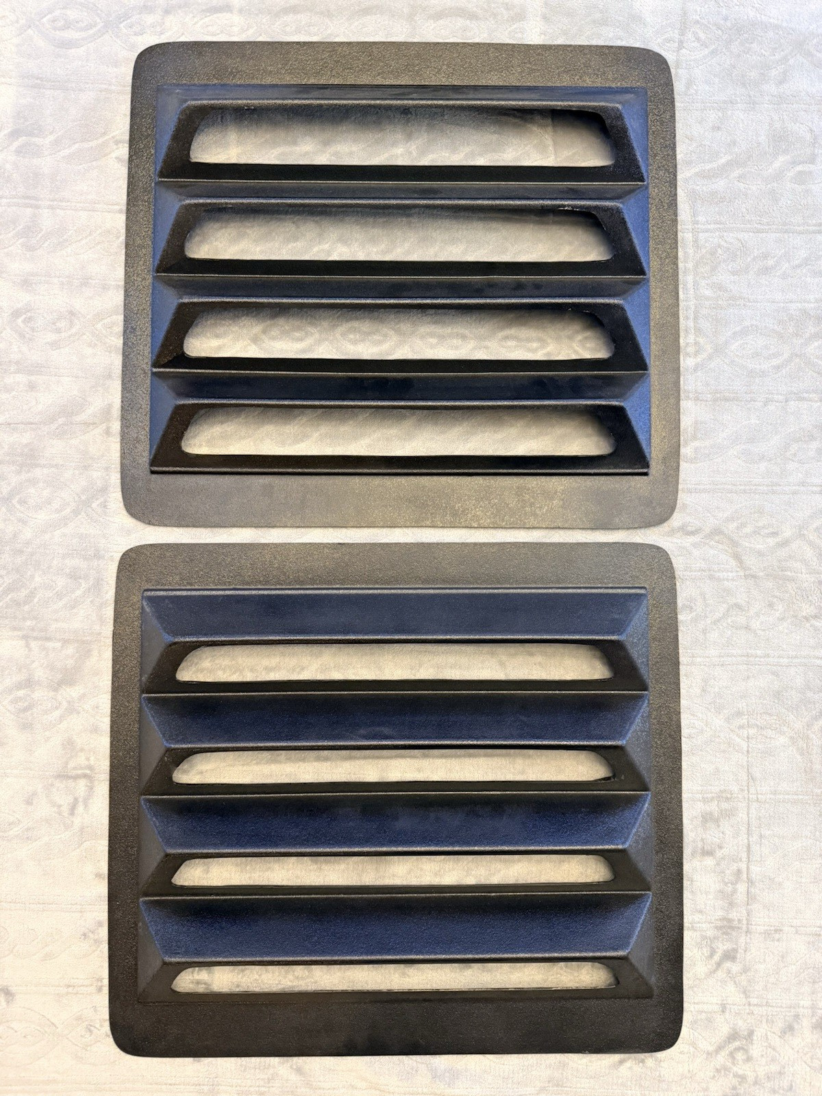NEW 1971-1977 Dodge B100 B200 B300 Van WILLPAK ABS Fixed Rear Window Louvers