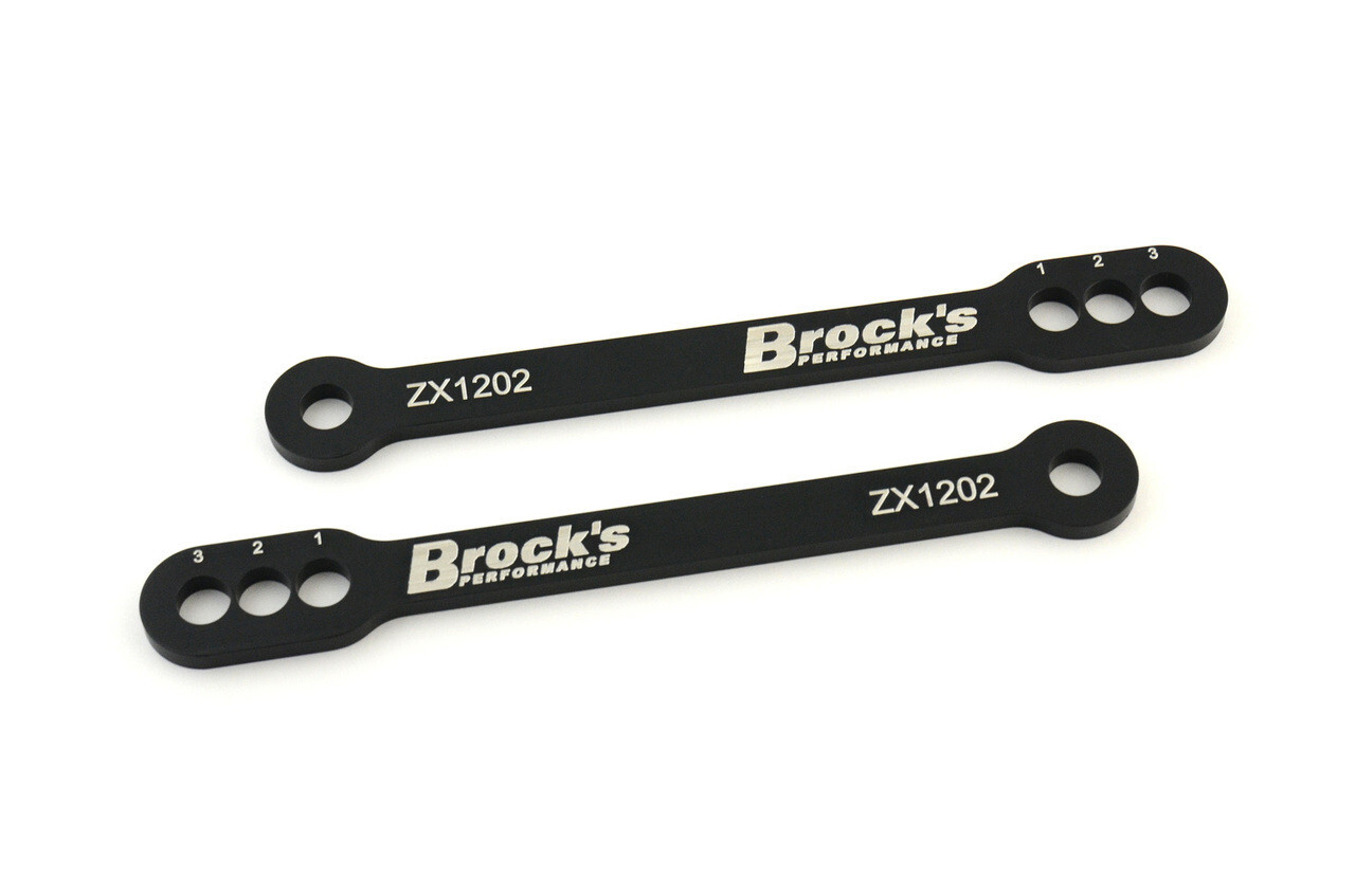 2005-2026 Kawasaki ZX-6R Brock\'s Performance 3-Position Lowering Link Set