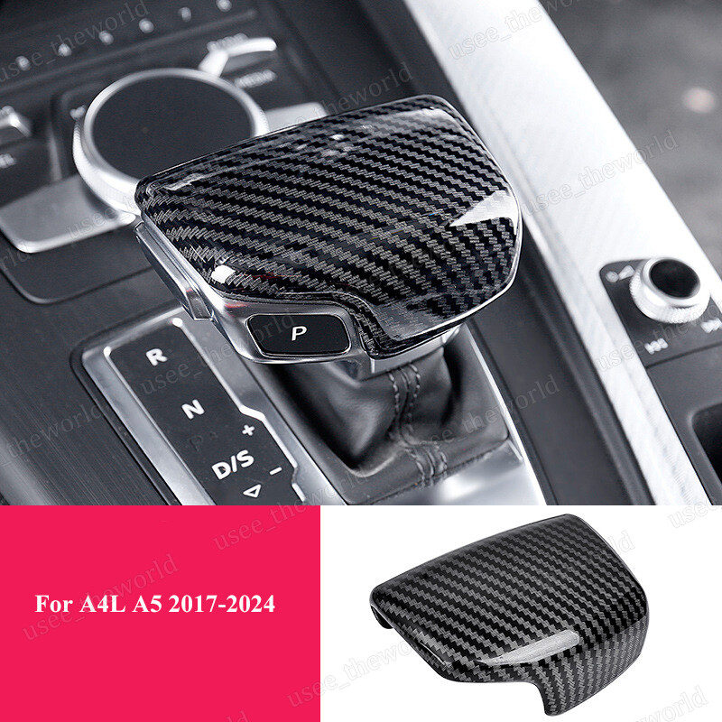 Carbon Fiber Car Interior Accessories Trim Cover For Audi A4L A4 A5 2017-2025