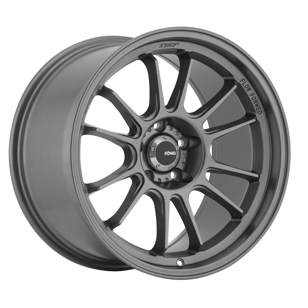 KONIG Hypergram Rim 16X7.5 5X114.3 Offset 38 Matte Grey (Quantity of 1)