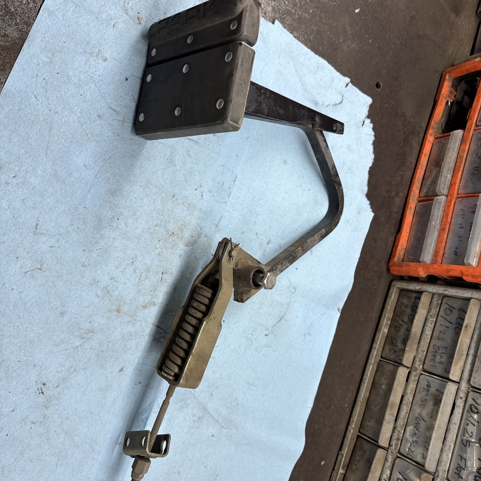 1990’s - 2000’s EZGO Txt golf Cart brake pedal assembly 1990’s - 2000’s EZGO Txt golf Cart brake pedal assembly