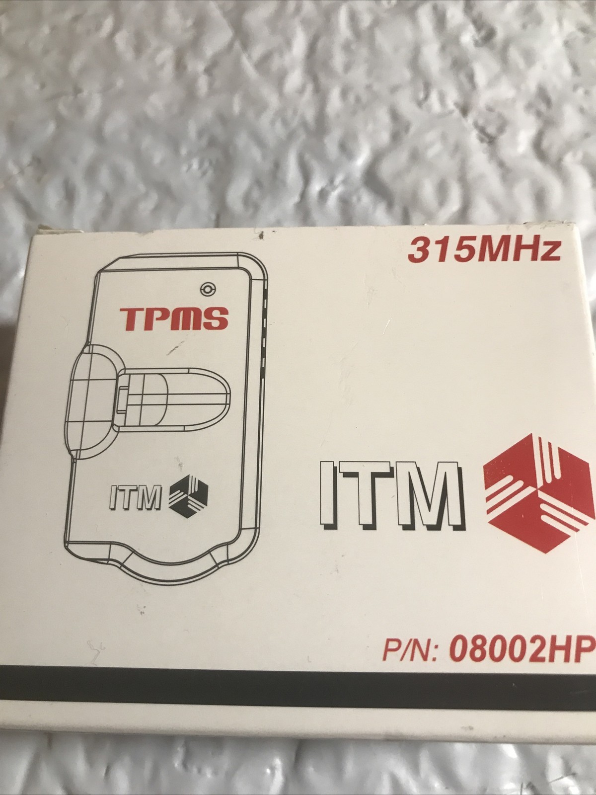 ITM 08002HP Uni-Sensor TPMS Tire Pressure Sensor 315MHz Metal Valve Stem New