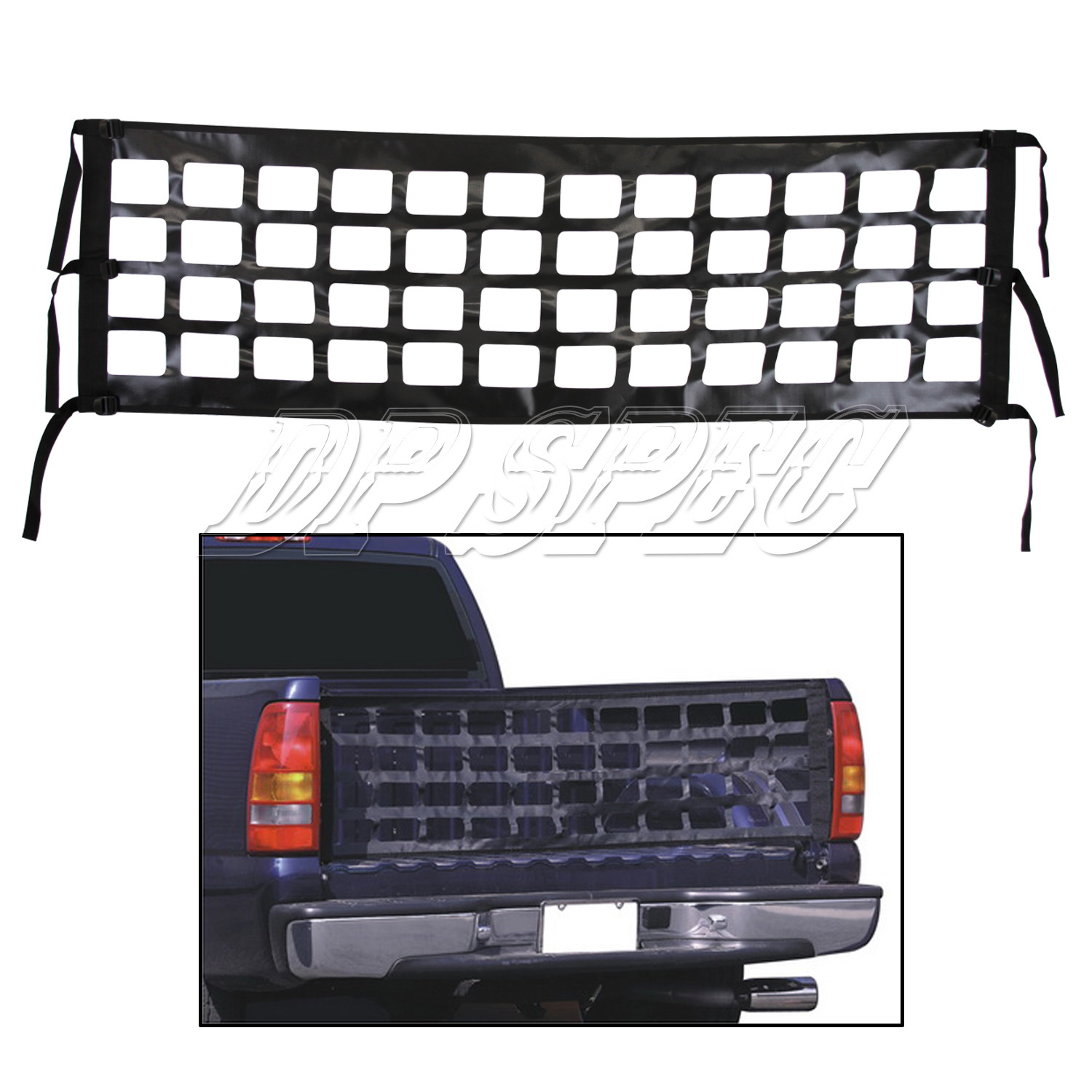 TC SPORTLINE TR-12 COMPACT MID SIZE TRUCK TAILGATE NET 51\