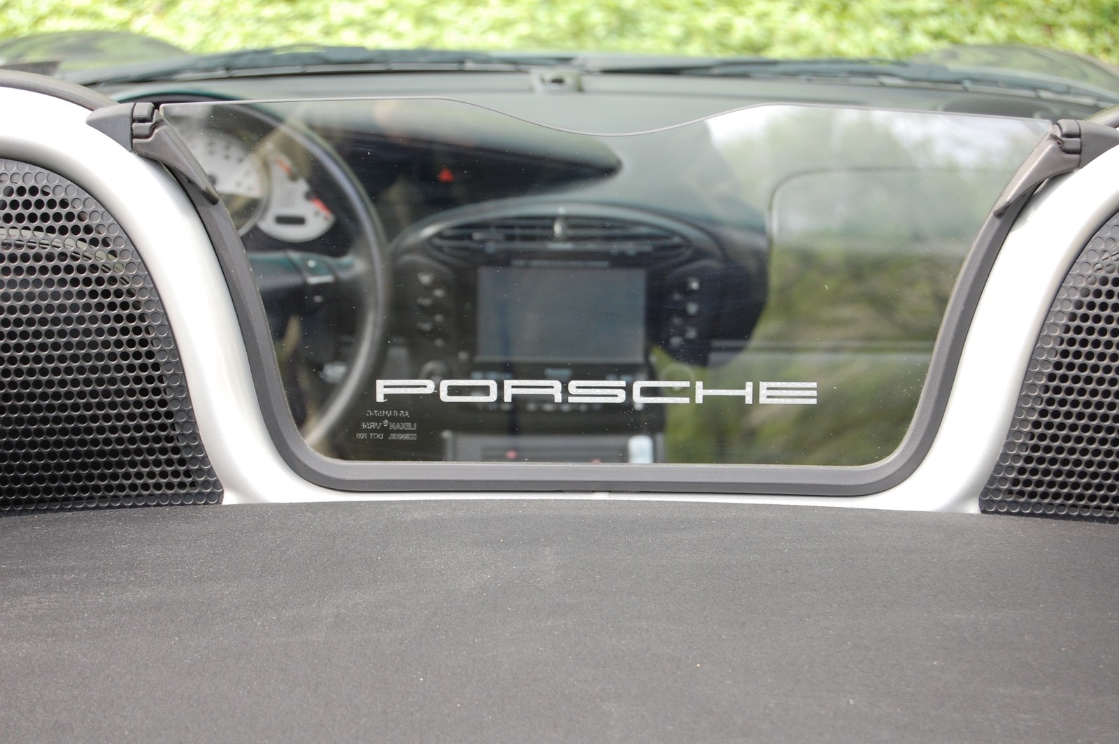 FITS Porsche Boxster Boxster S 986 987 981 Windscreen Etched Glass Decal