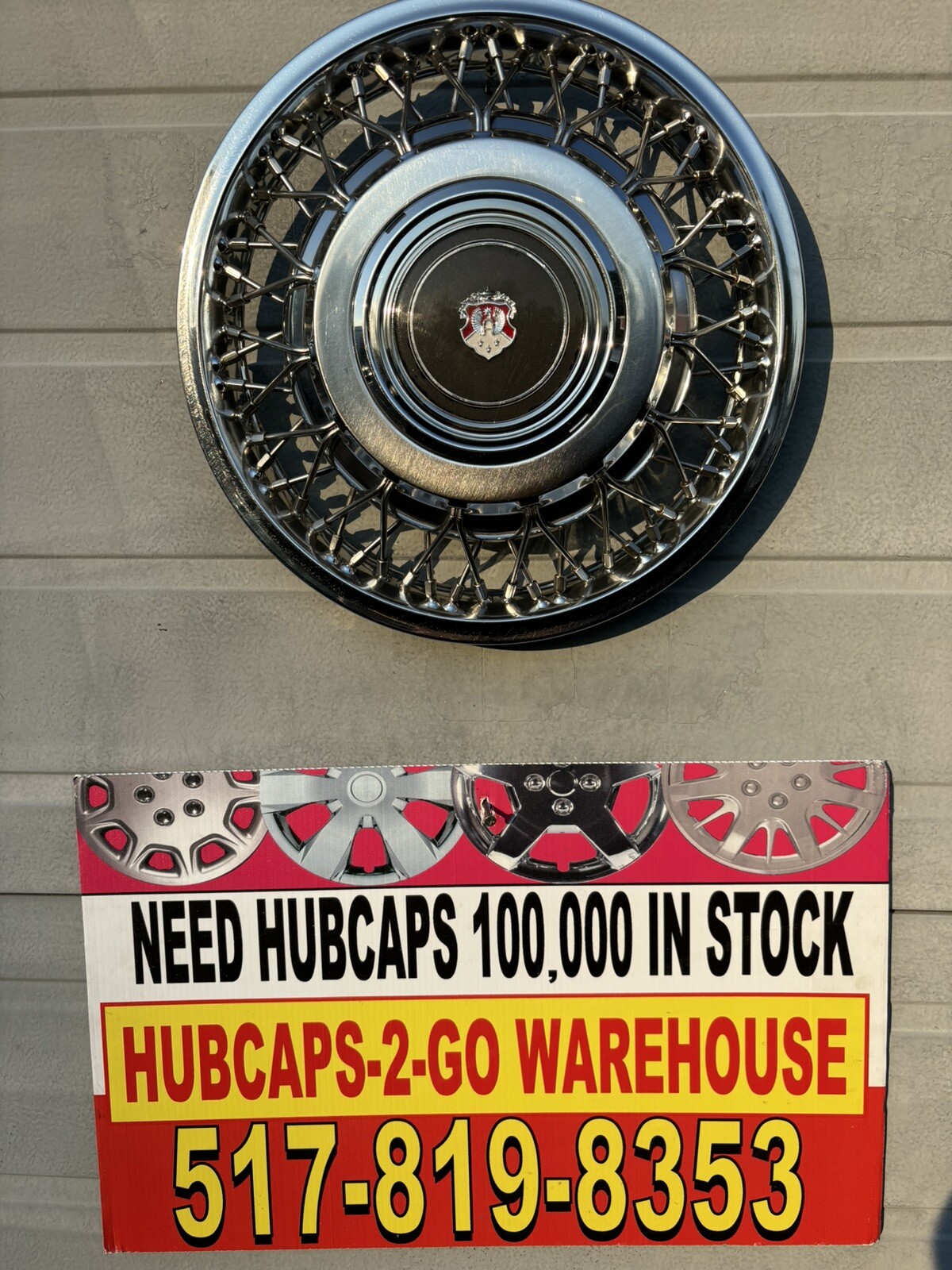 1985-86 Oldsmobile Ninety Eight Tornado Fwd Spoked 14” Used Hubcap 1 Oem Rare