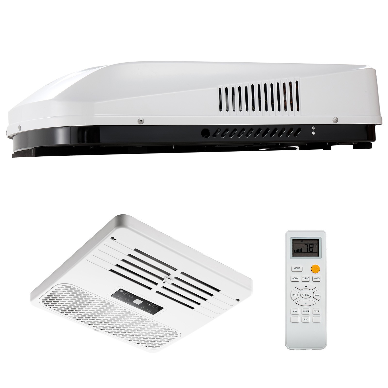 Uimoso RV Rooftop Air Conditioner 15000 BTU with Heat Pump and Cooling Function