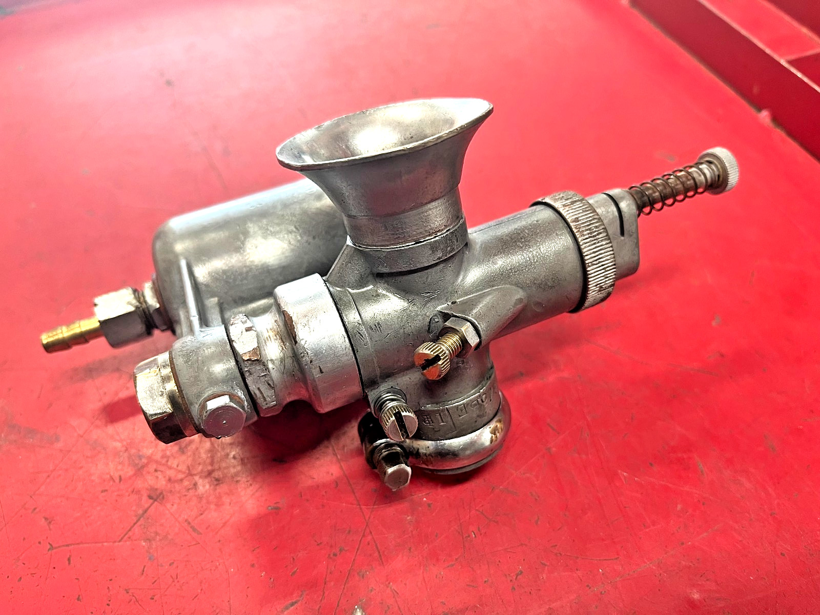 INDIAN VERTICAL WARRIOR TT OEM CARBURETOR - AMAL 276ES/1B - COMPLETE - VERY GOOD