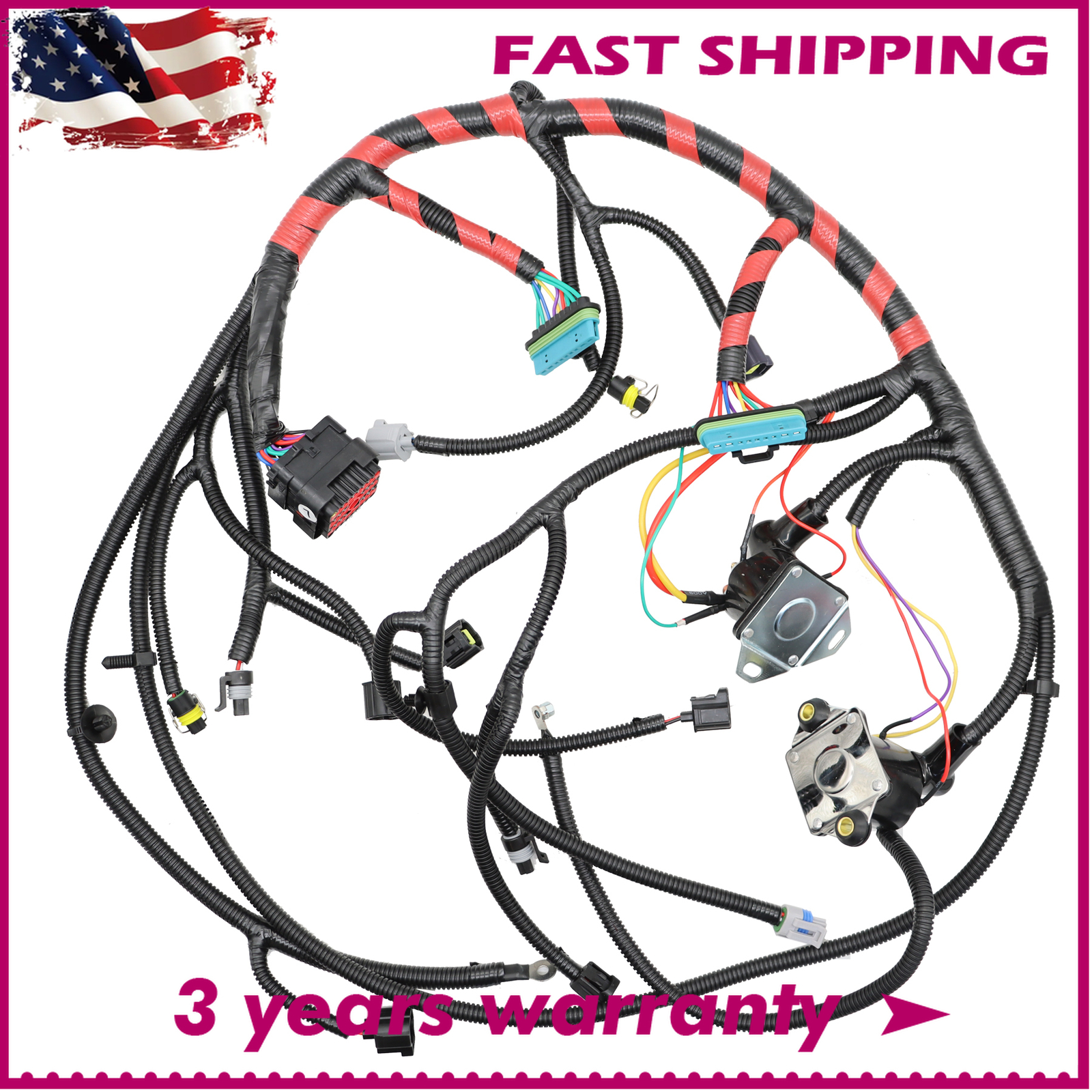 Engine Wiring Harness For 1999-2001 Ford F250 F350 F550 Super Duty 7.3L Diesel Engine Wiring Harness For 1999-2001 Ford F250 F350 F550 Super Duty 7.3L Diesel