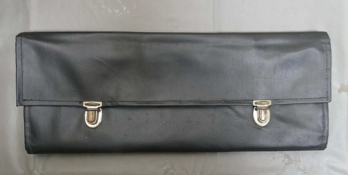 Authentic 1965-66 Porsche 911 912 Ribbed Vinyl Tool Bag Toolbag