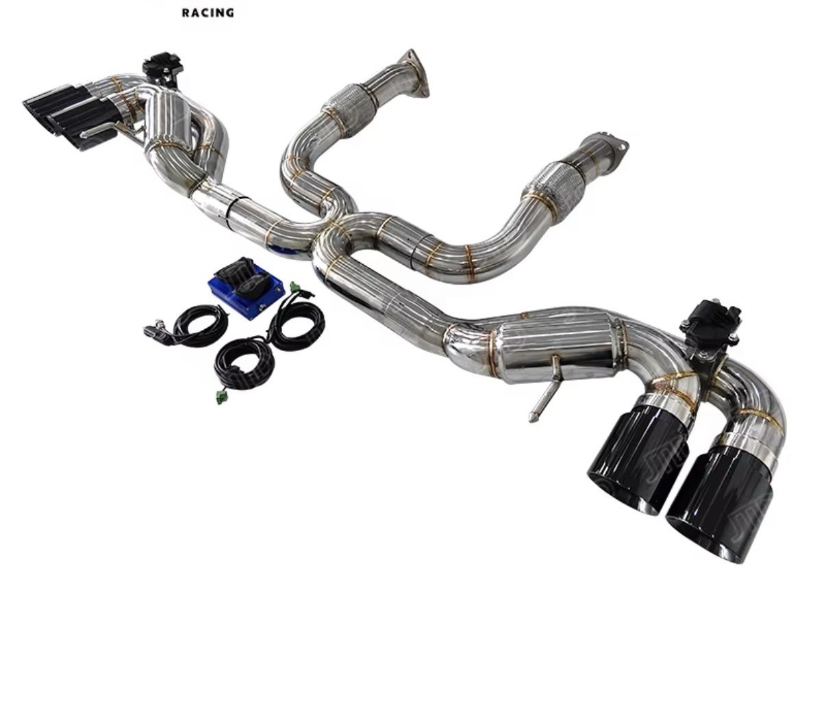Stainless Steel Valvetronic Exhaust Chevrolet Corvette C8 Exhaust Catback Stainless Steel Valvetronic Exhaust Chevrolet Corvette C8 Exhaust Catback