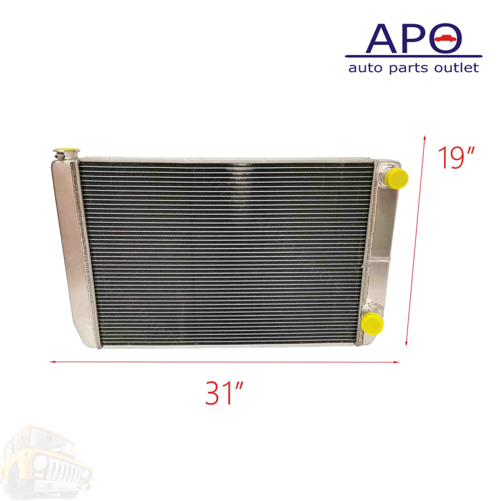 New GM Chevy Universal Aluminum Radiator 31\
