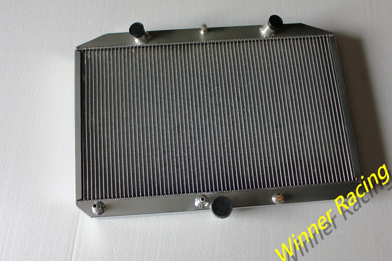 🚗Aluminum Radiator Fit Jaguar XK-E/E-Type Series 3 III V12 5.3L 1971-74 56mm AT