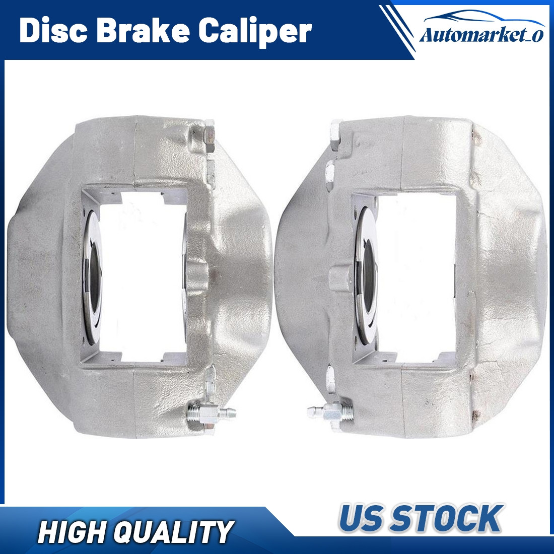 Nugeon 2pcs Front Disc Brake Caliper for Mercedes-Benz 450SL 1975-1977 1978 1979