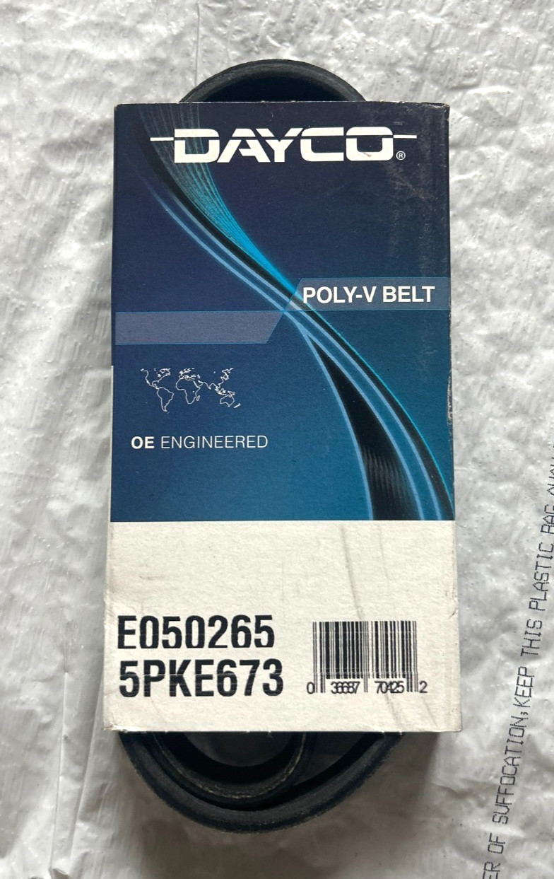 Dayco Stretch Serpentine Belt 5PKE673 26.5 \
