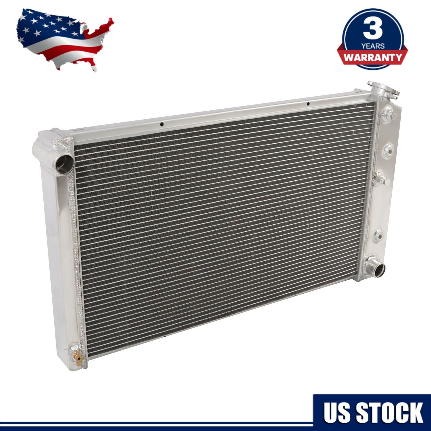 4 Row Aluminum Radiator For 1973-1986 Chevy GMC C/K C10 C20 K10 Pickup Suburban