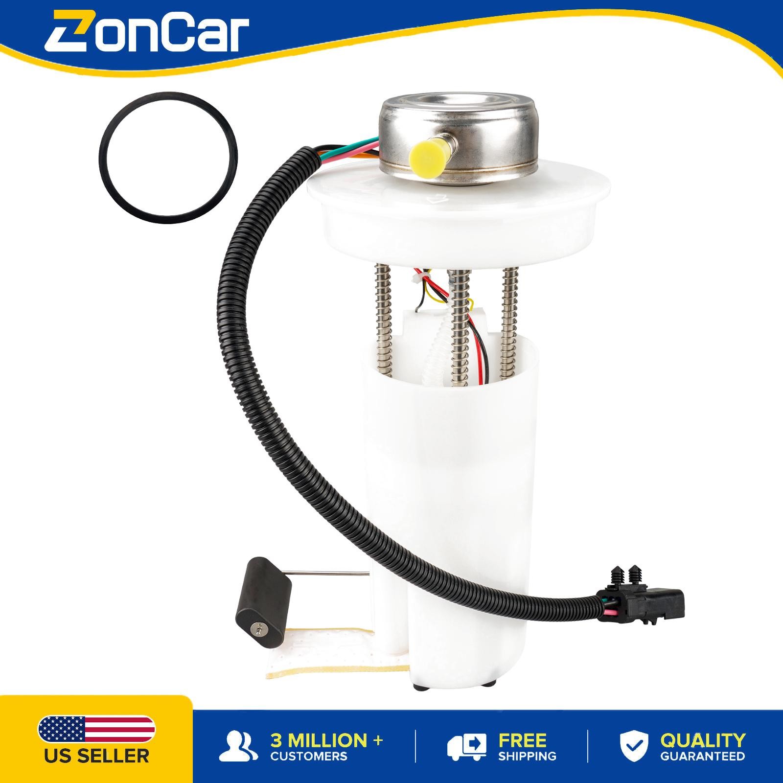 Fuel Pump Assembly Fits Jeep Wrangler 1997-02 4.0L 1997-98 2000-02 2.5L SP7115M