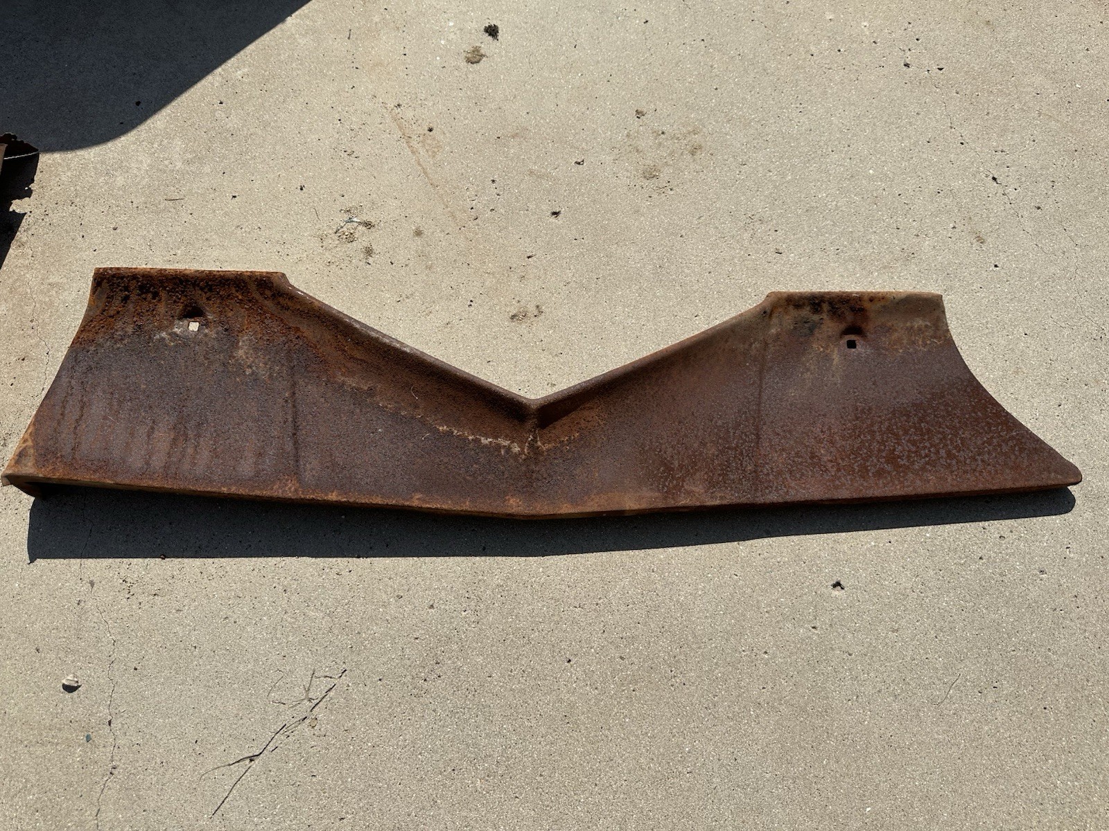 1950s-1960s Willys Jeep Front Bumper Trim 1950s-1960s Willys Jeep Front Bumper Trim