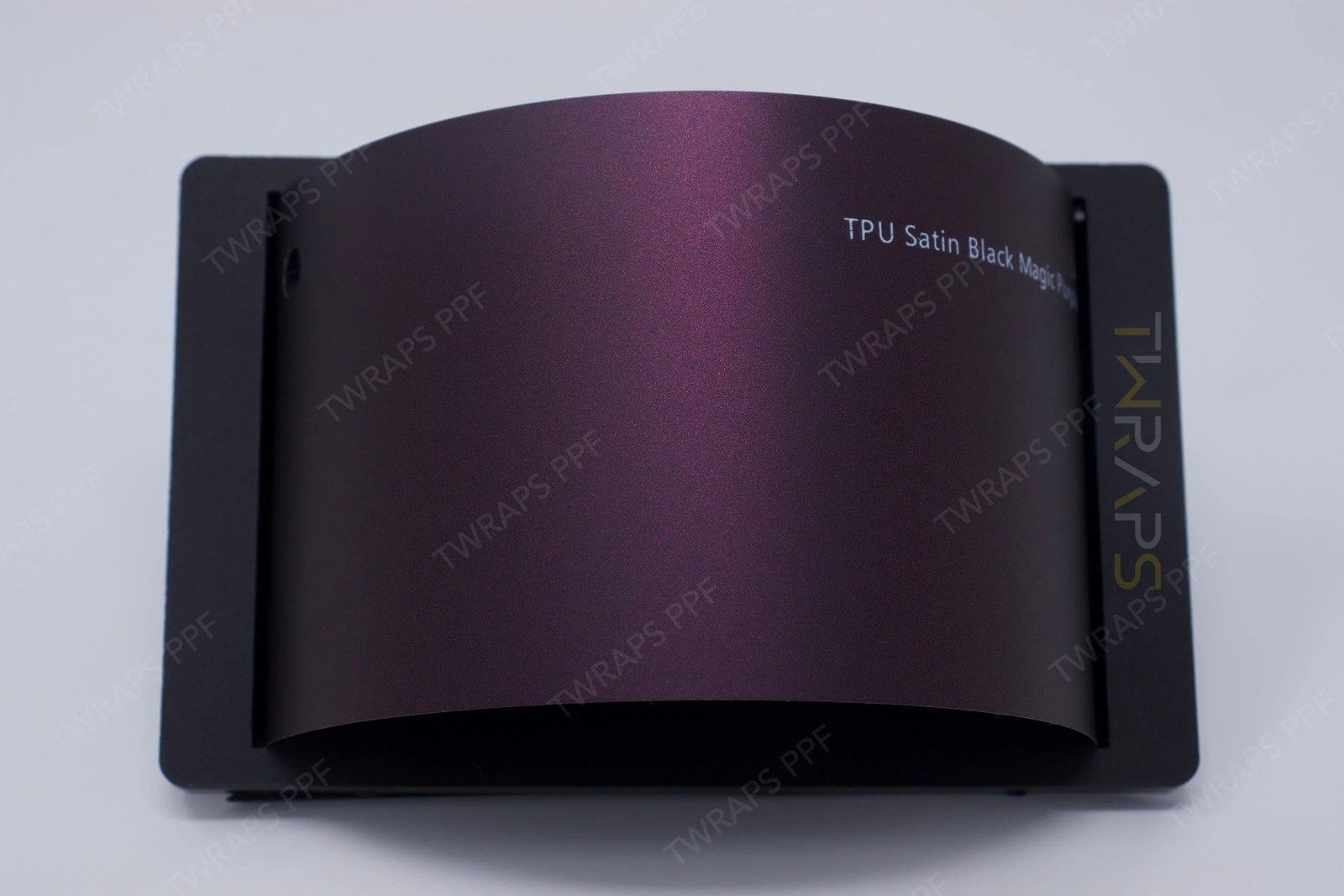 Satin Black Magic Purple Color PPF