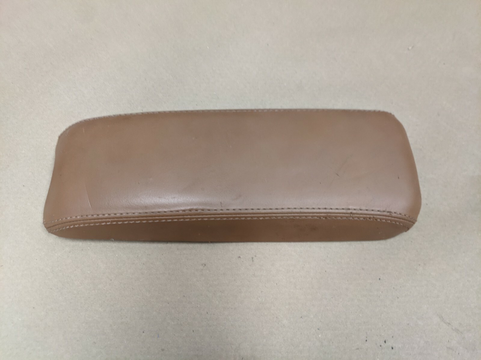 89-91 OEM Pontiac Bonneville SSE Tan Console Leather Arm Rest