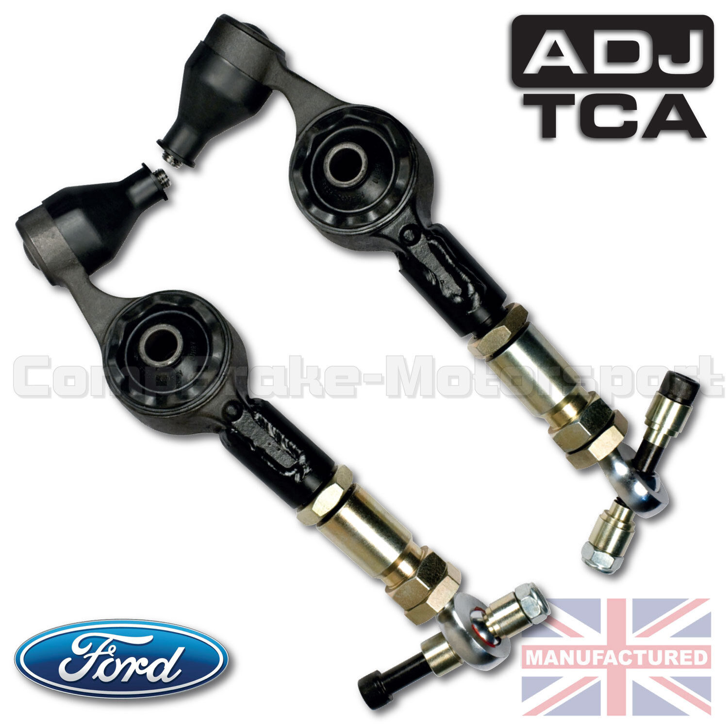 Fits Ford Sierra Cosworth Suspension ADJUSTABLE (NUT TYPE) Track Control Arms