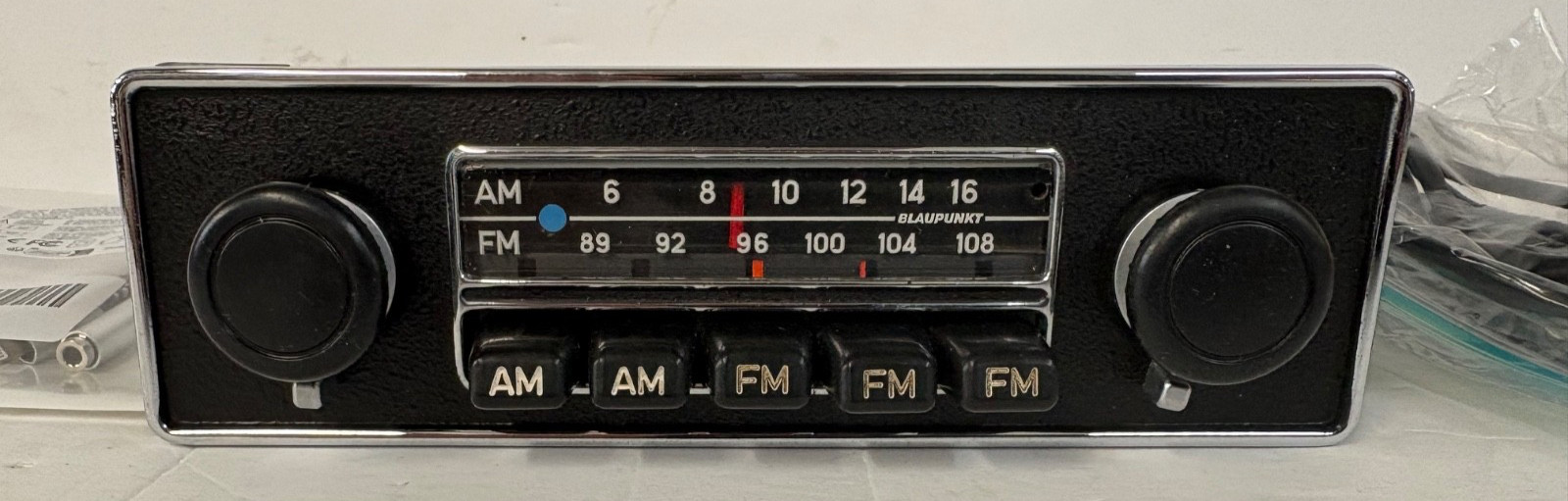 Blaupunkt Frankfurt USA AM FM Radio Restored IPOD Porsche Mercedes BMW 74-83