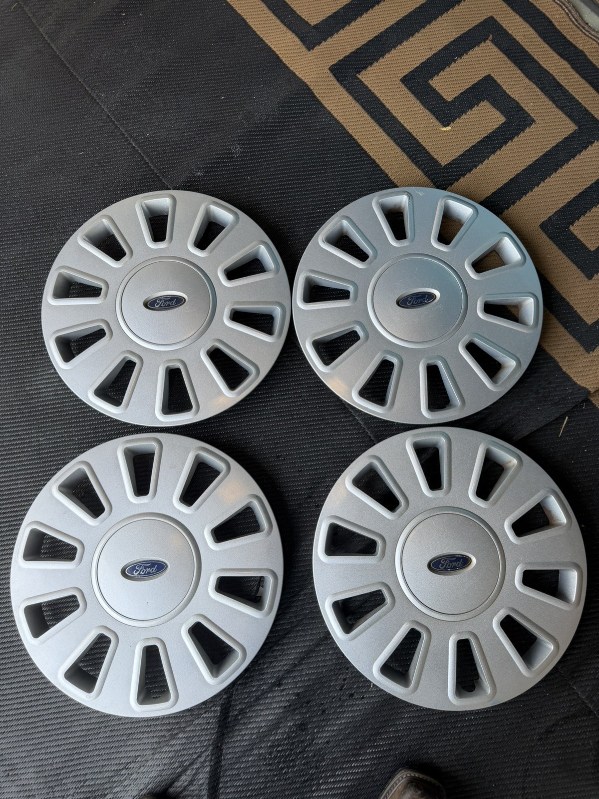 #1 SET OF 4 2006-2011 Ford Crown Victoria Hubcap, Police Part# 7W73-1130-AE