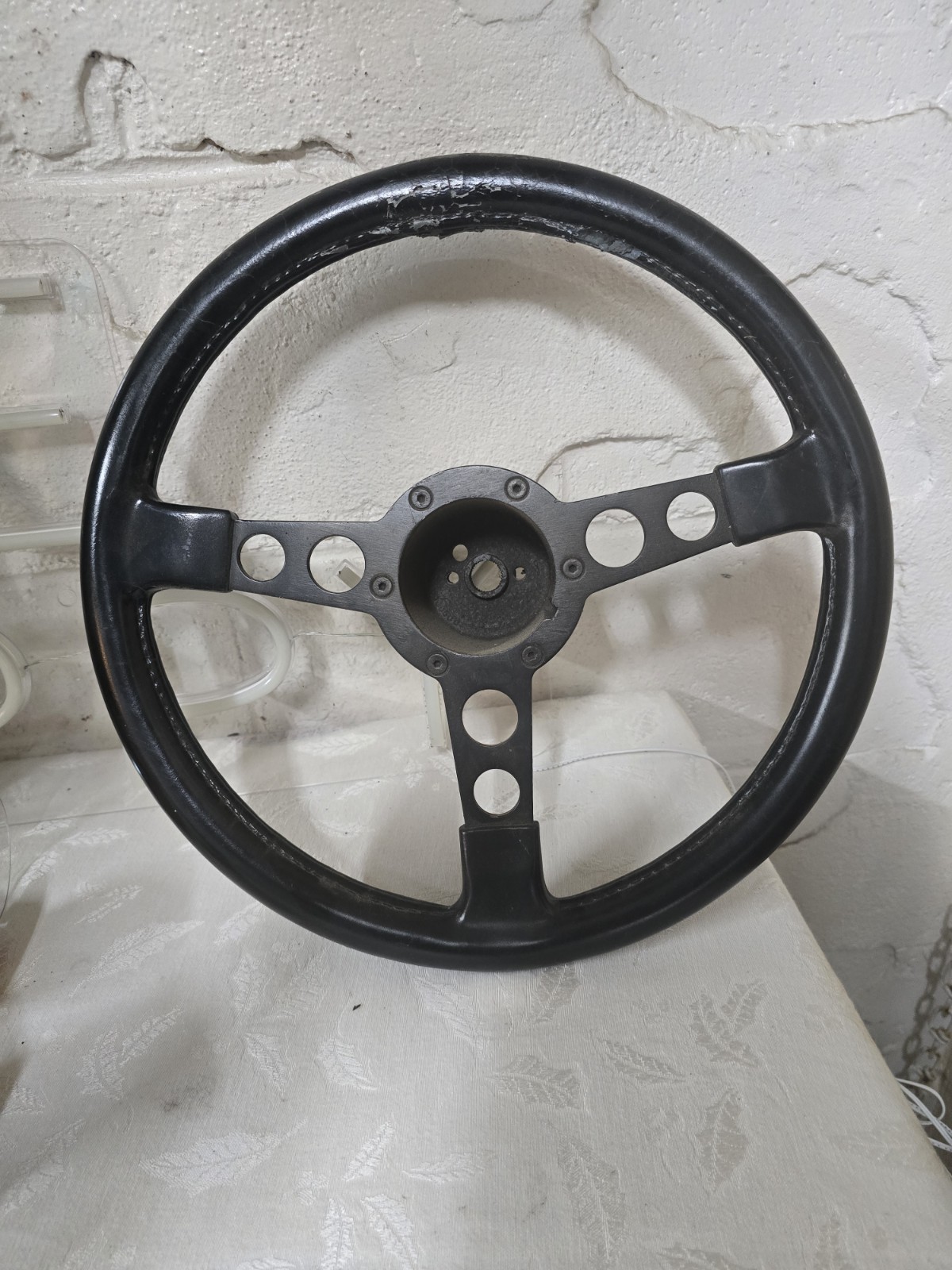 Original 1973-1981 Vtg. Trans Am Firebird Formula Pontiac Black Steering Wheel