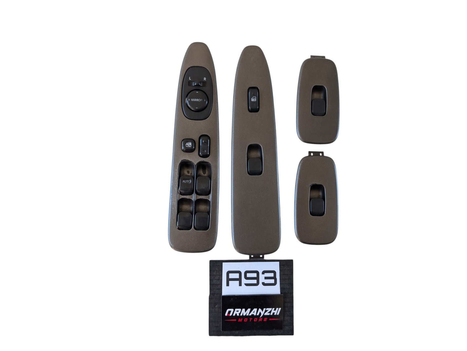 2001-2005 LEXUS IS300 DOOR WINDOW SWITCH SET FRONT LEFT FRONT RIGHT & RL RR B07