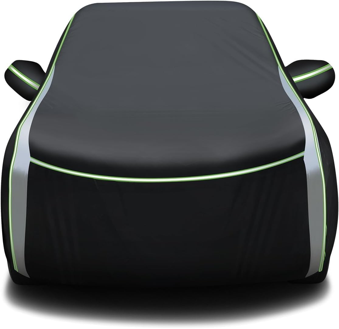 CARTIST 420d Waterproof Car Cover for Chevy Equinox/GMC Terrain 2005-2026, Black