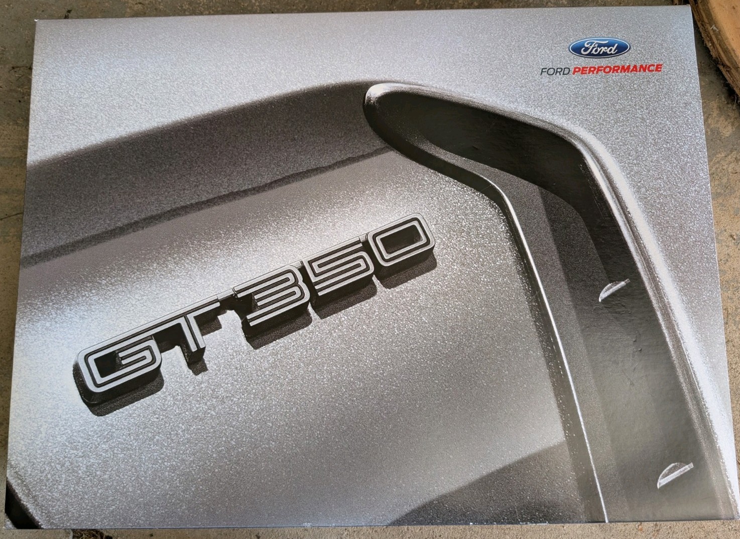 2017  Shelby Mustang GT 350 Complete Owners Supplement Kit