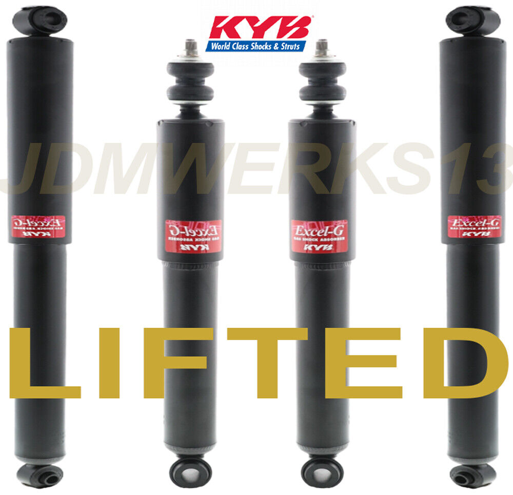 KYB 4 Performance 2 - 3 inches Lifted SHOCKS for NISSAN FRONTIER RWD & 4WD 98-04