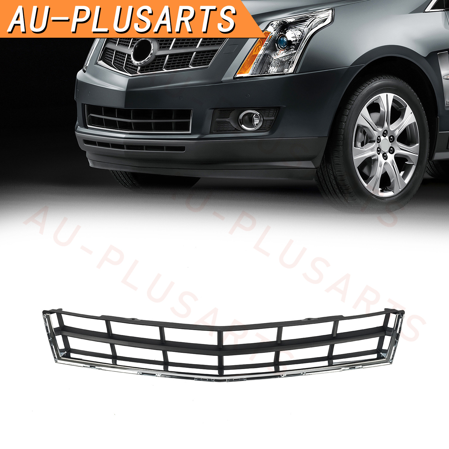 For 2010-2012 Cadillac SRX Lower Bumper Grille Chrome & Black GM1036129 For 2010-2012 Cadillac SRX Lower Bumper Grille Chrome & Black GM1036129