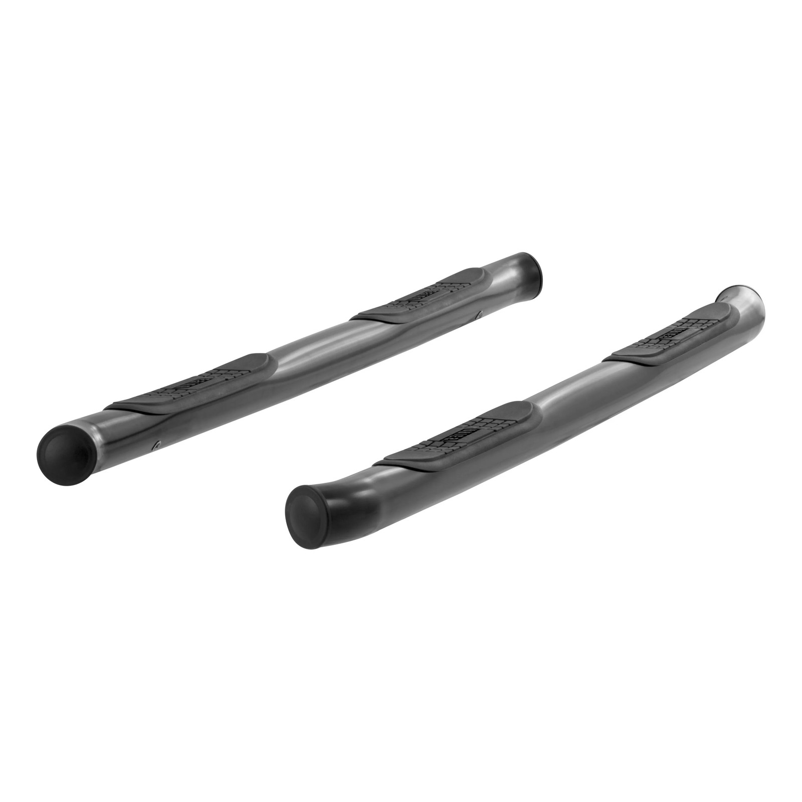 Black Nerf Bars Steps Running Boards Aries 3in Round for 2008-12 Jeep Liberty