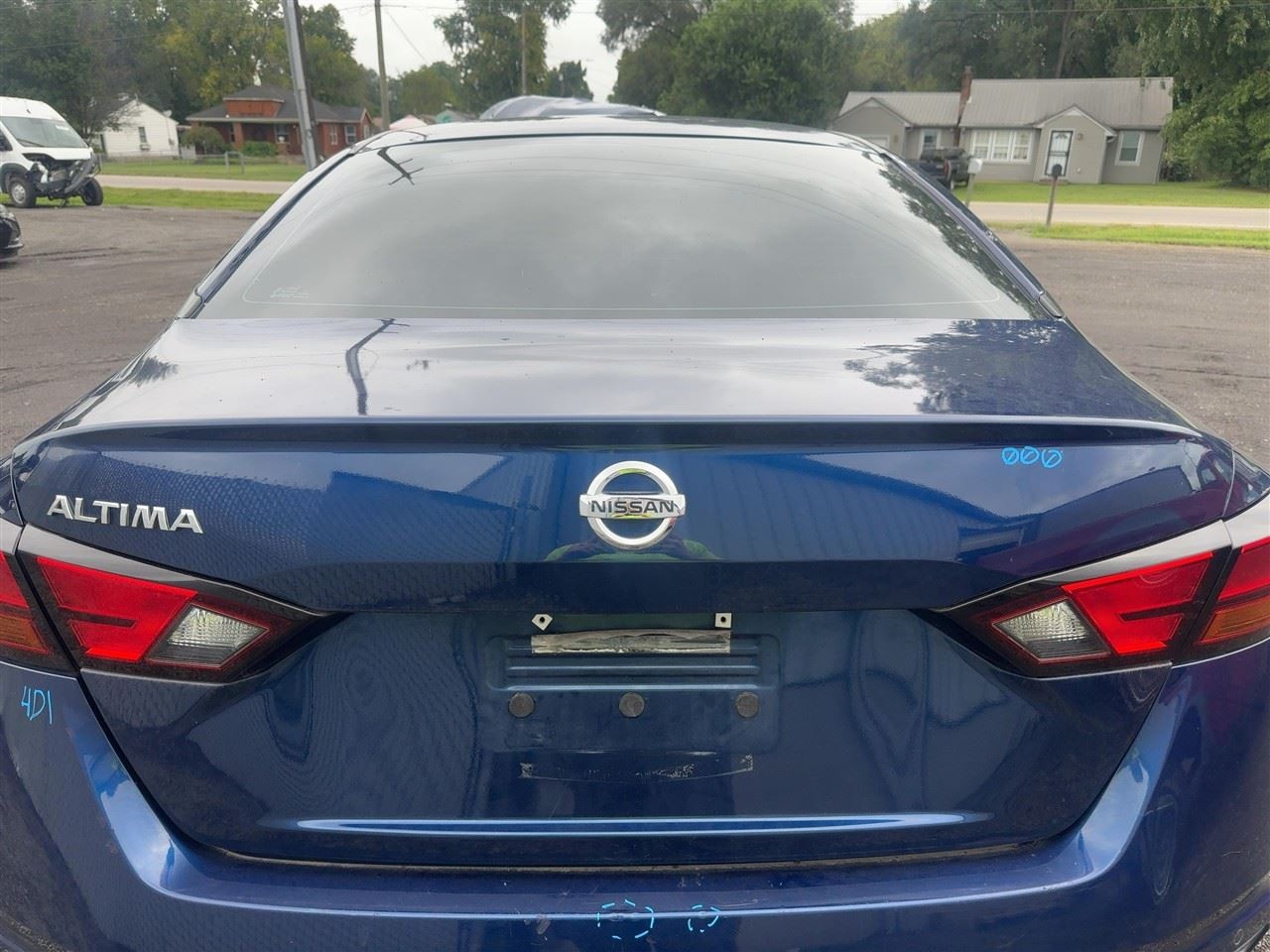2019-2025 Nissan Altima Trunk Hatch Tailgate Without Spoiler Rear View OEM
