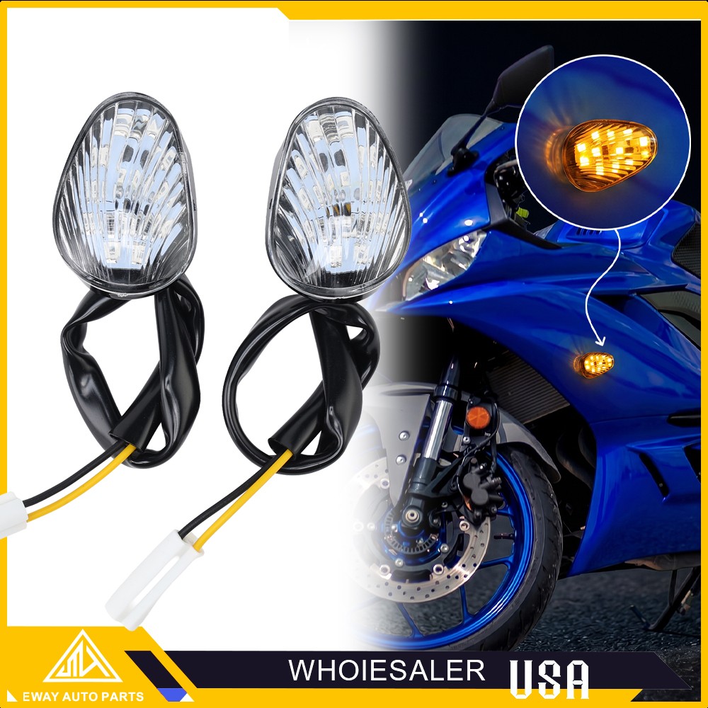 For Yamaha R3 Flush Mount LED Turn Signal Lights 2015-2023 2024 2025 2026 2027