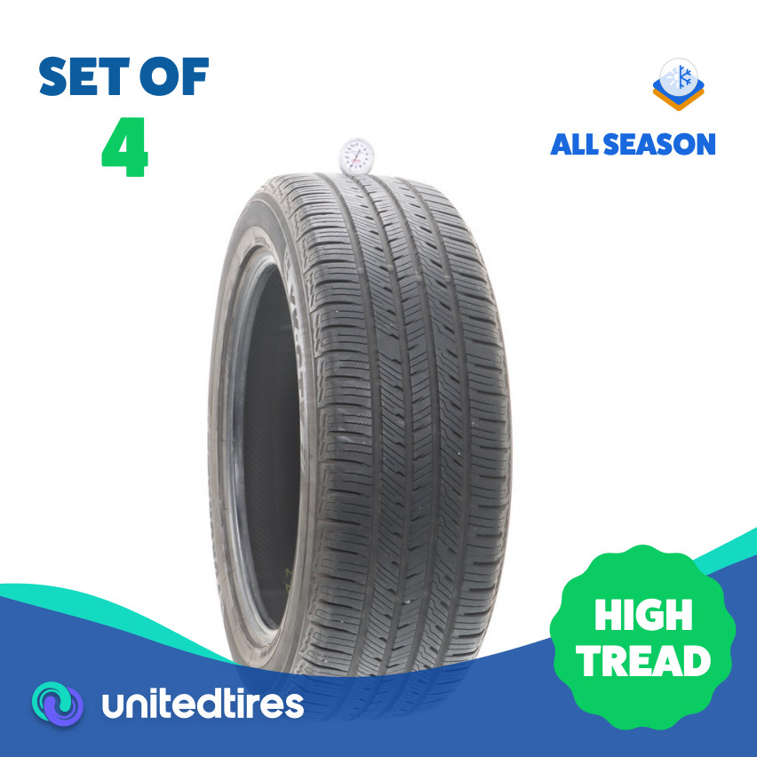 Set of (4) Used 235/55R19 Yokohama YK-CTX 105V - 8/32