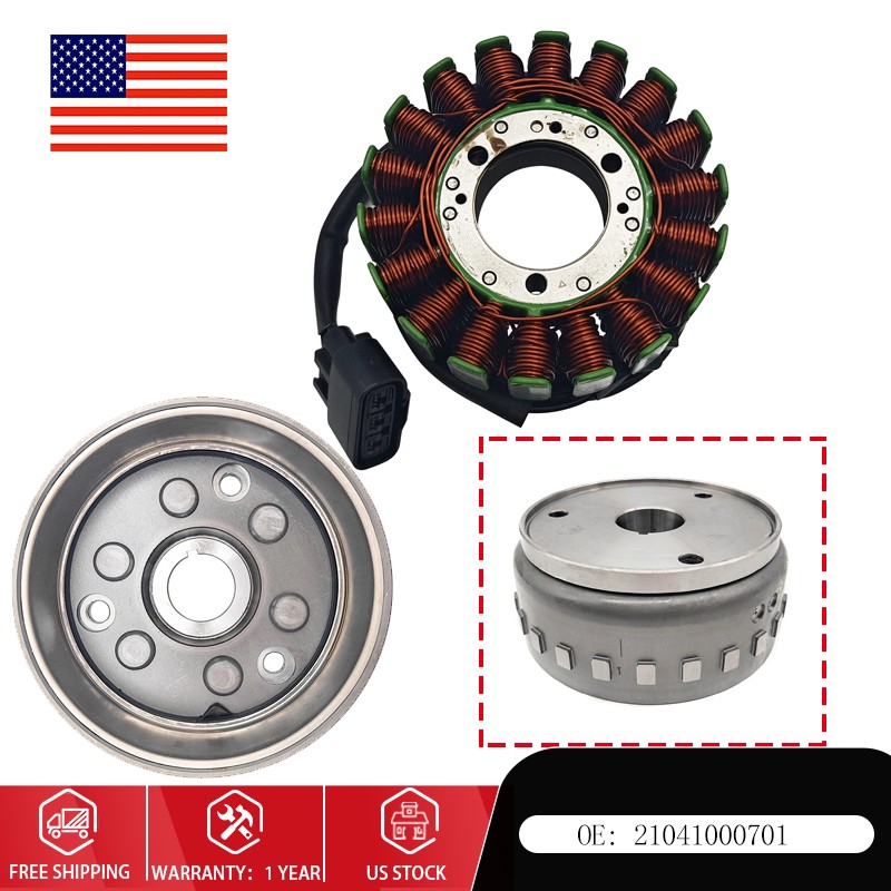 For ODES 1000 Flywheel Rotor Stator Dominator X2 X4 21040109702 UTV USA
