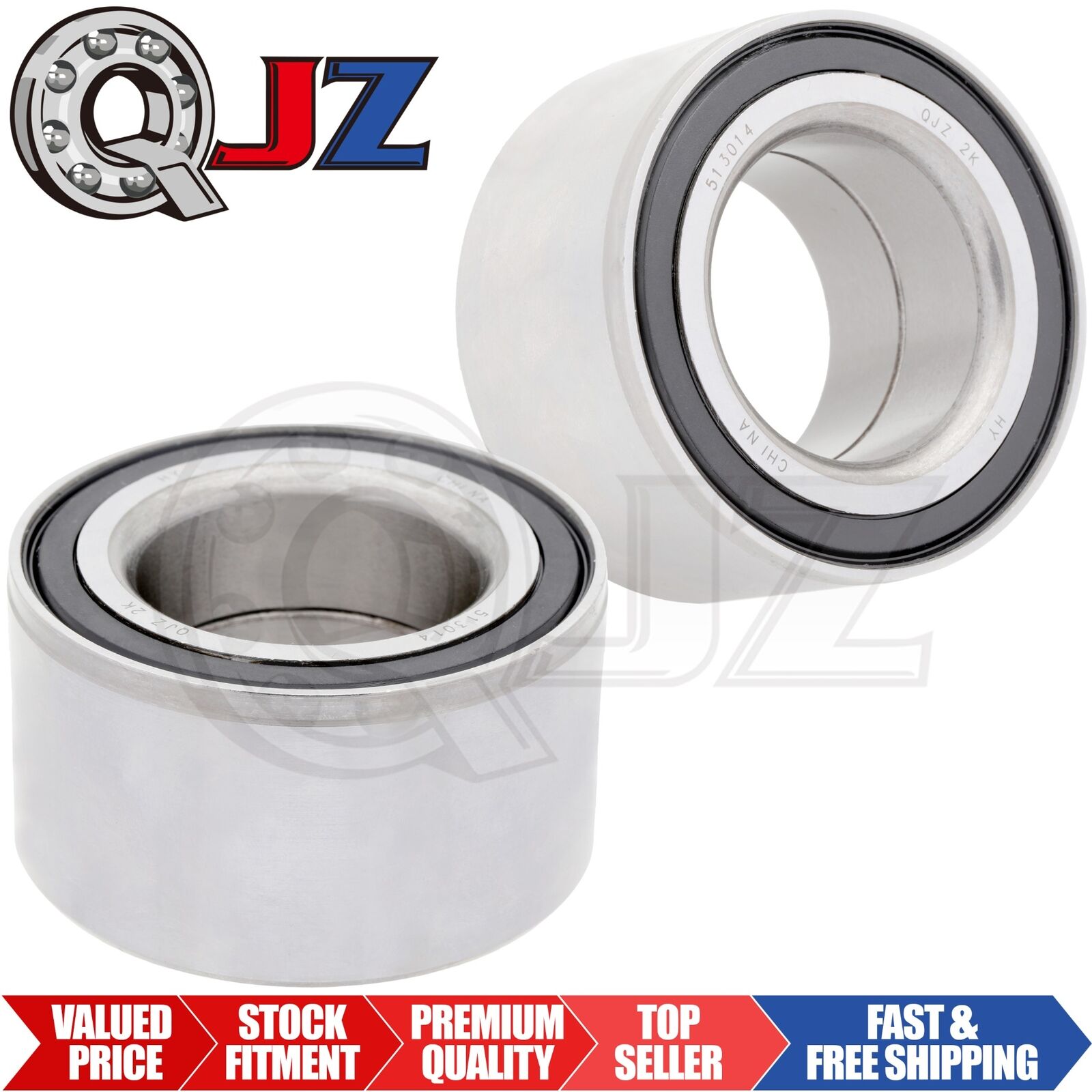 [FRONT(Qty.2)] Wheel Hub Bearing [68mm OD] For 1982-1988 Volkswagen Quantum FWD
