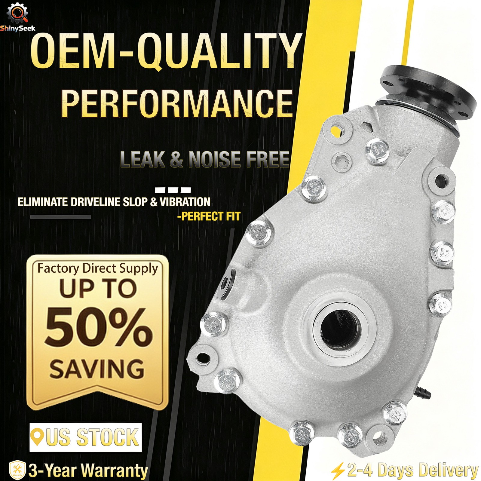 3.73 Ratio Front Differential 31507592002 For 11-18 BMW X3 F25 20dX X4 F26 20dX