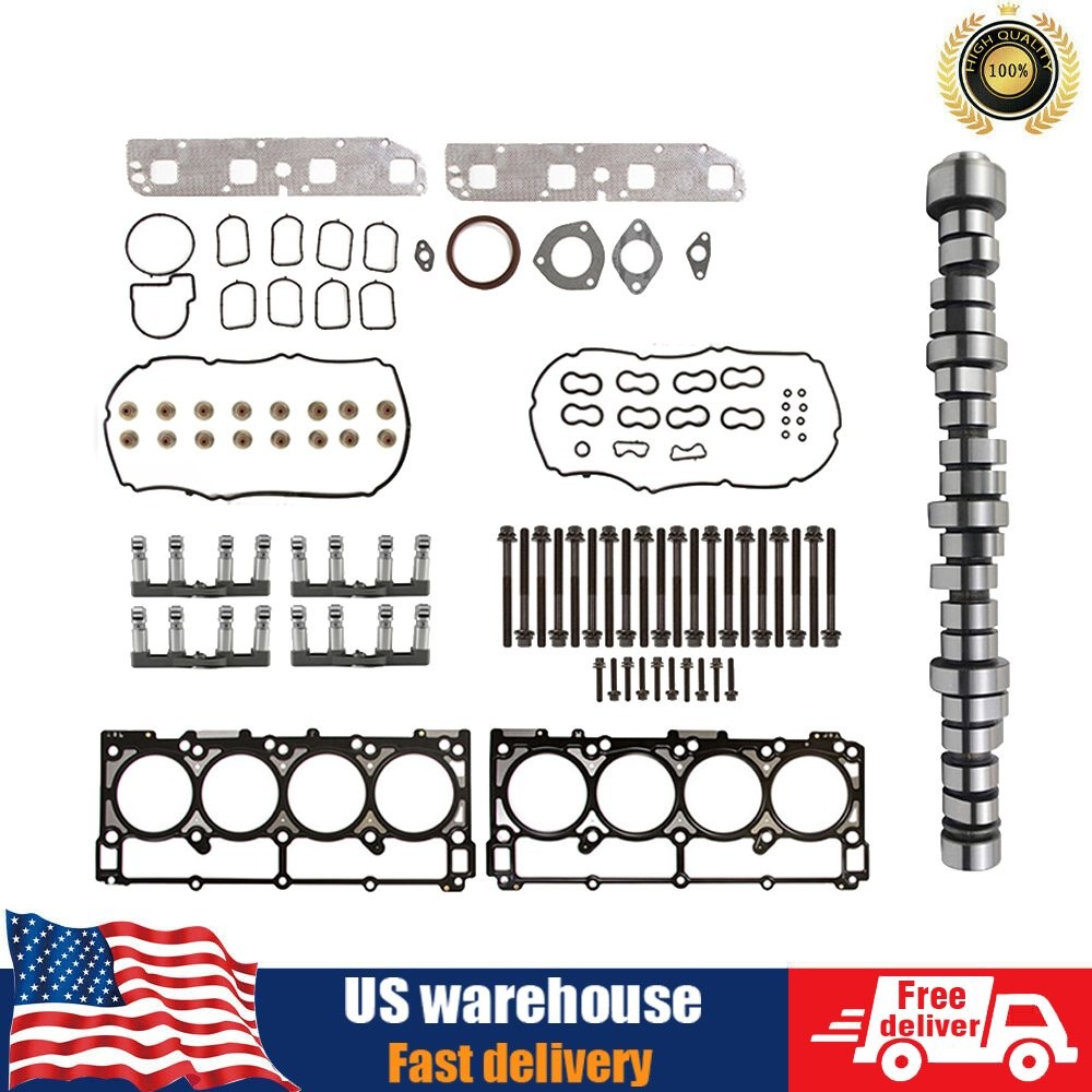 Complete NON MDS Lifters KIT Cam KIT Dodge Chrysler Ram Jeep 5.7L HEMI 03-08