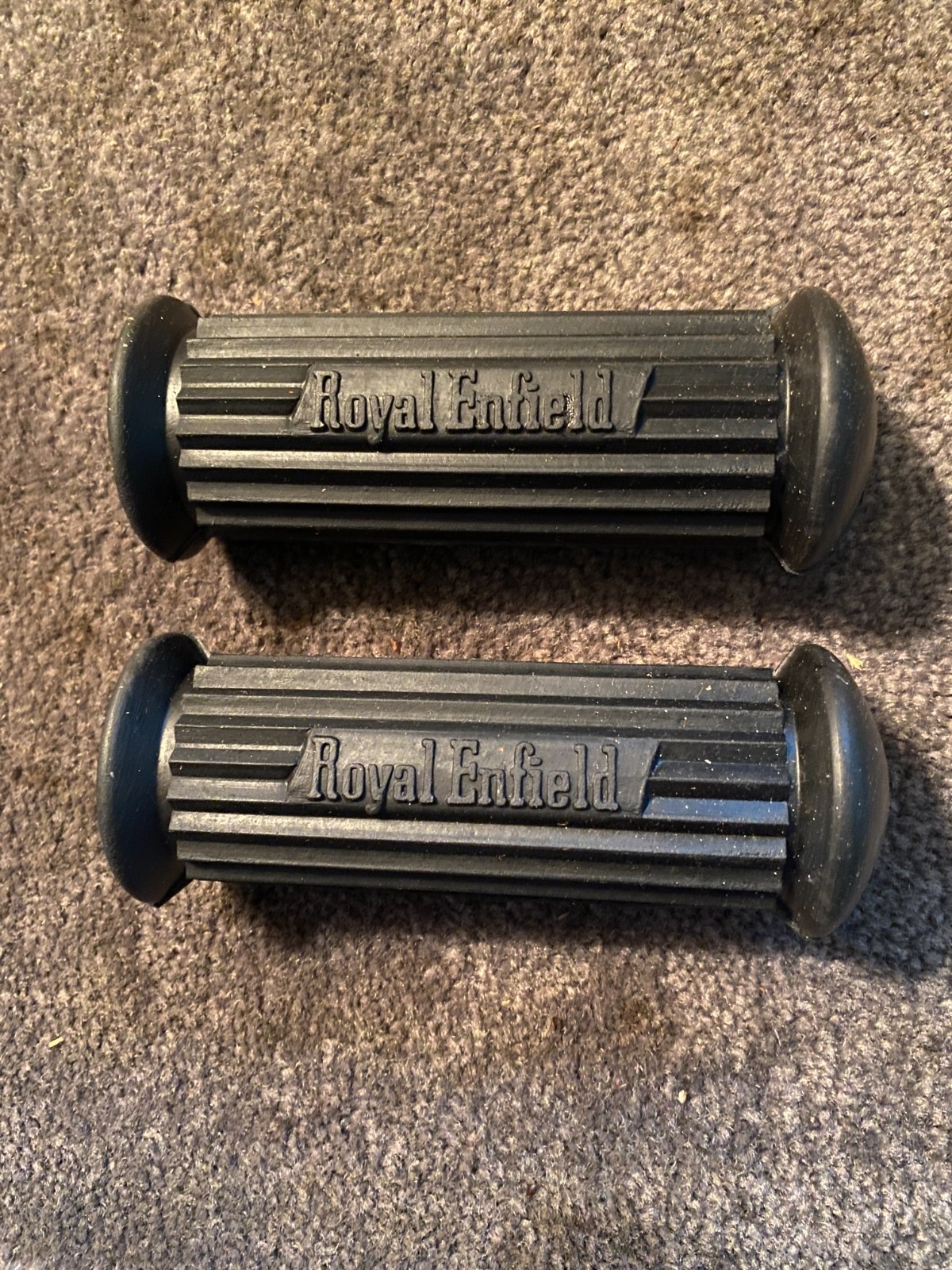 NOS 1960s Royal Enfield Interceptor Bullet - Footrest Rubber Set 93-10229 NOS 1960s Royal Enfield Interceptor Bullet - Footrest Rubber Set 93-10229