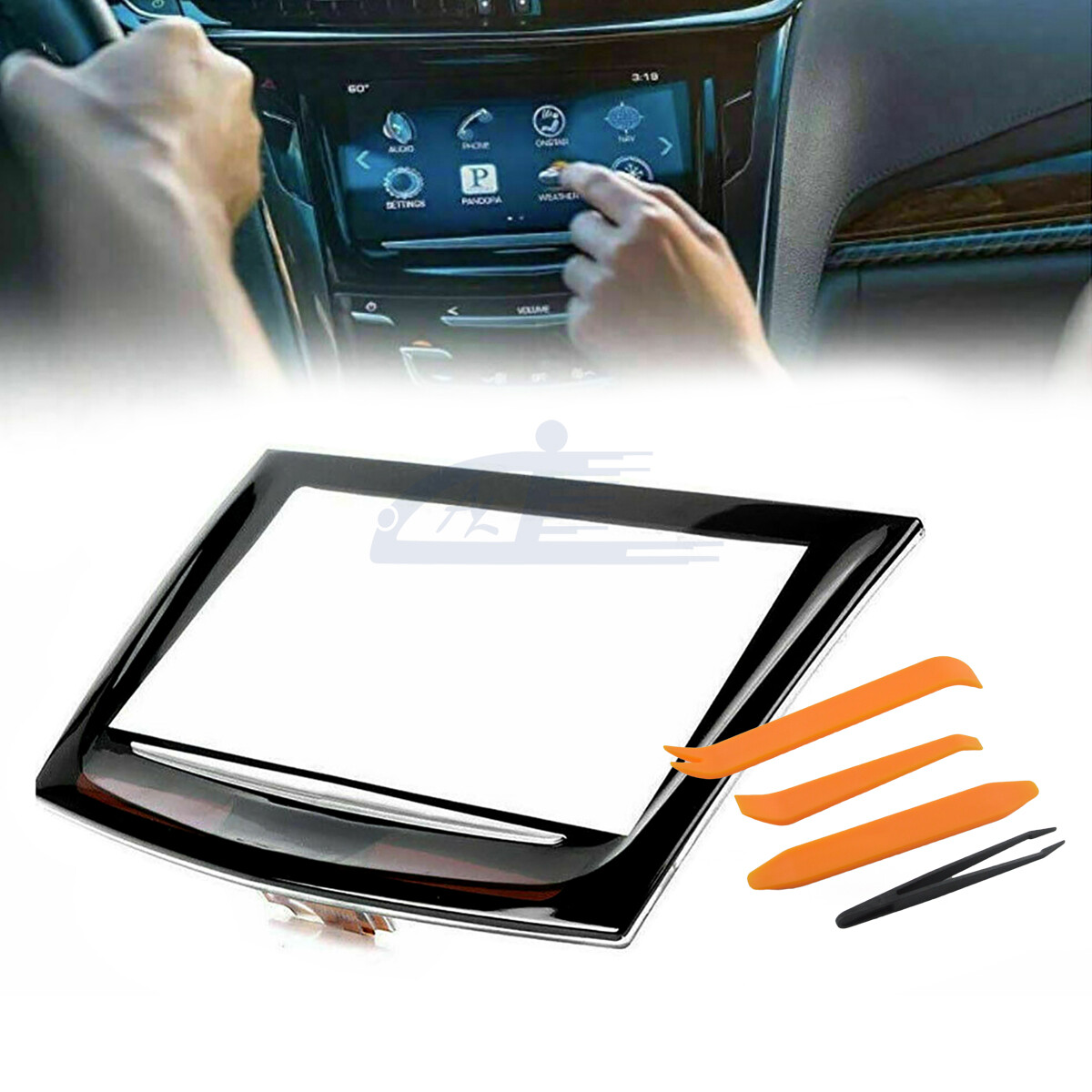 TOUCH SCREEN +Tools for CADILLAC CTS V ATS SRX XTS CUE RADIO DISPLAY 2013-2017 