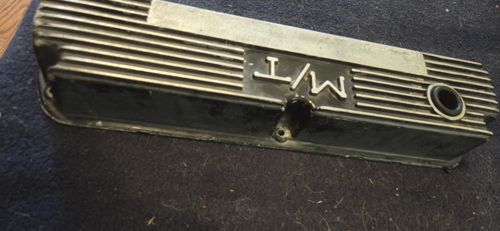 M-T Aluminum Valve Covers 289 302 351 W Vintage