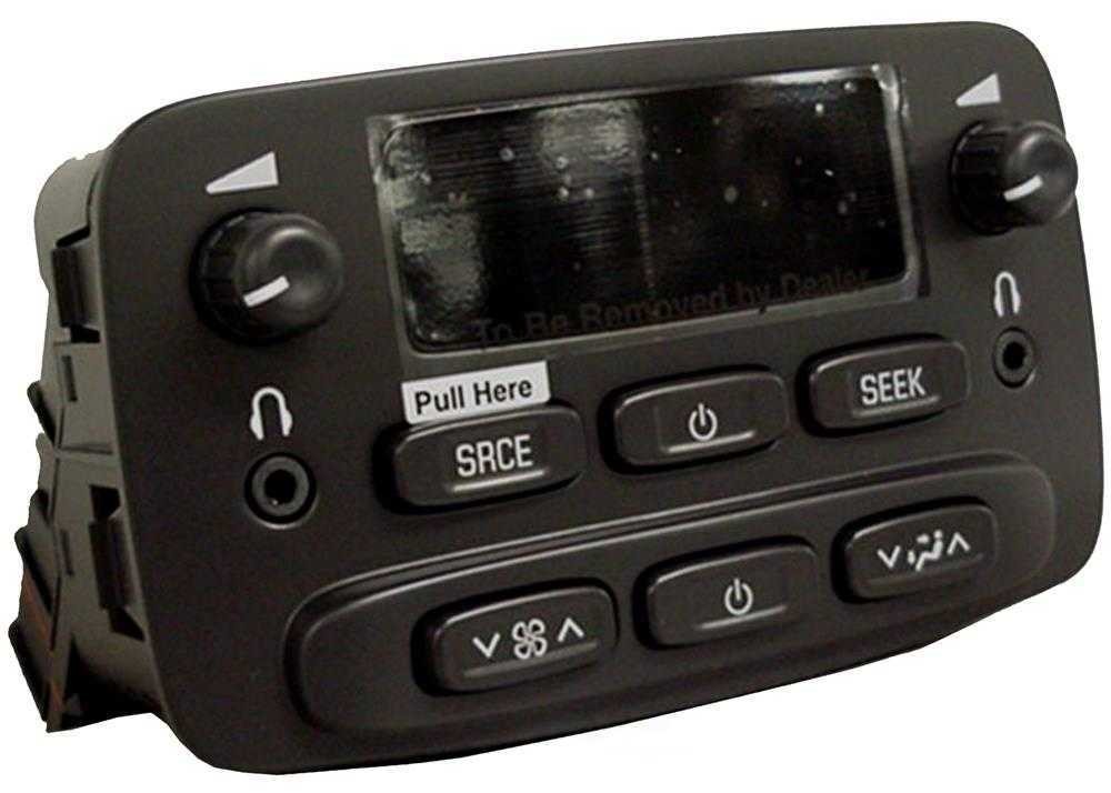 HVAC Control Panel ACDelco GM Original Equipment 25815715 HVAC Control Panel ACDelco GM Original Equipment 25815715