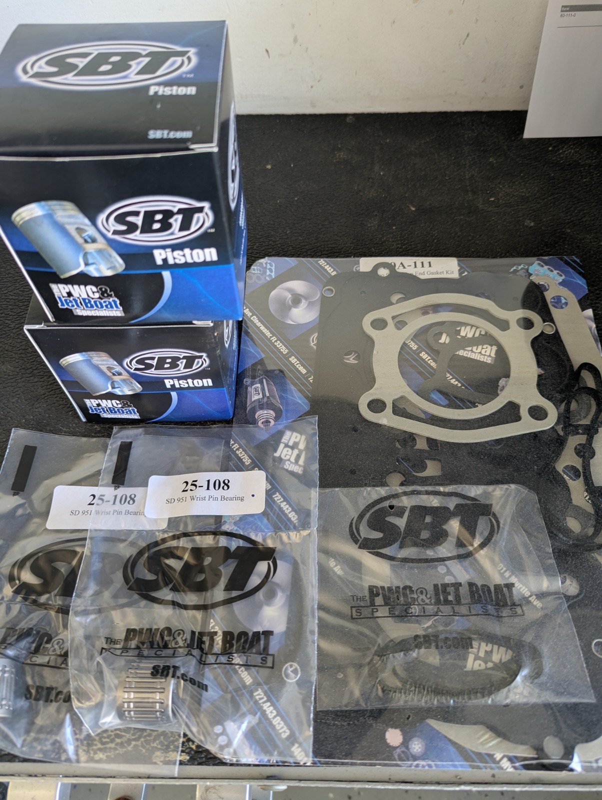 2000 -2007 Seadoo 947 GDI Topend Kit STD (88mm bore)