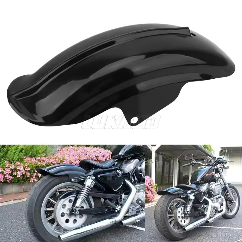 Rear Fender Motorcycle Universal Mudguard ABS Short Mud Guard For Bobber Chopper Rear Fender Motorcycle Universal Mudguard ABS Short Mud Guard For Bobber Chopper