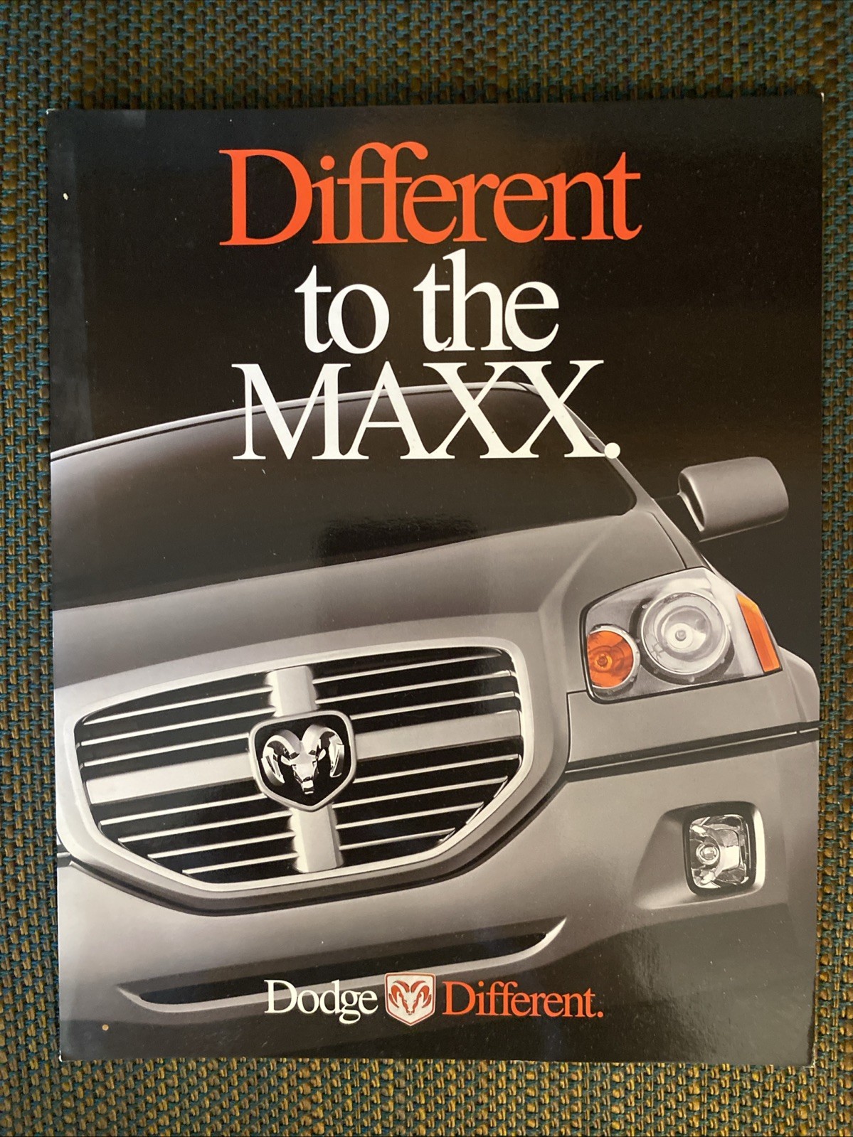 Vintage 1999 Dodge MaxxCab Concept Truck Dealership Brochure